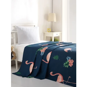 Enlora Home Doğal Pike Baskılı Tek Kişilik BigFilamin Laci