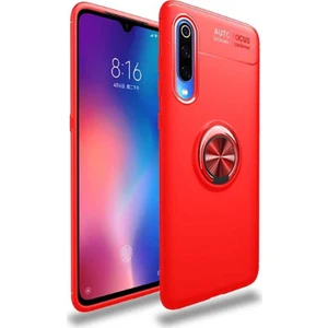 Tekno Grup Oppo A31 Kılıf Ultra Korumalı Yüzüklü Manyetik Ravel Silikon Kırmızı