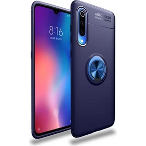 Tekno Grup Oppo A31 Kılıf Ultra Korumalı Yüzüklü Manyetik Ravel Silikon Lacivert