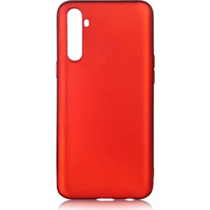 Tekno Grup Realme 6 Kılıf Mat Premium Silikon Kılıf Kırmızı