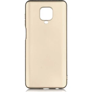 Tekno Grup Xiaomi Redmi Note 9s Kılıf Mat Premium Silikon Kılıf Gold