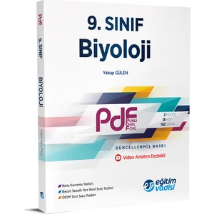 Eğitim Vadisi Yayınları 9.Sınıf Biyoloji PDF Video Anlatım Destekli