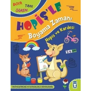 Hopiş Ve Kardeşi / Hopişle Boyama Zamanı - Süleyman Özkonuk