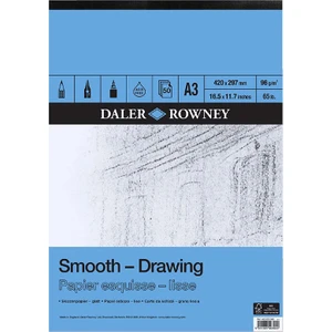 Daler Rowney Smooth Drawing Çizim Defteri 96G 50 Yaprak A3
