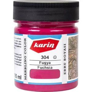 Ebru Boyası Ezilmiş 304 Fuşya 105CC