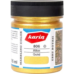 Ebru Boyası Ezilmiş 806 Altın 105CC
