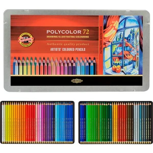 Koh-I-Noor Polycolor Kuru Boya Kalemi 72LI Set 3827