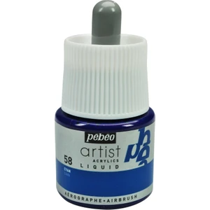 Artist Acrylics Liquid Airbrush Mürekkebi 45ML 58 Cyan