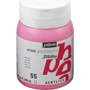 Studio Akrilik Boya 500ML No:55 Azo Pink