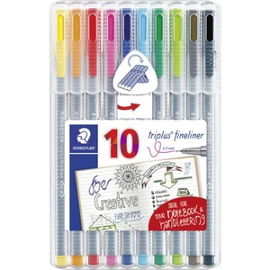 Triplus Fineliner Ince Uçlu Keçeli Kalem 0.3mm 10LU 334SB10AC
