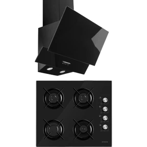 2'li Ankastre Set ( FD101 Siyah Ankastre Davlumbaz + S 3140 Ce Siyah Ankastre Ocak )