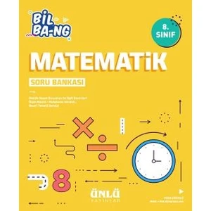 Ünlü 8. Sınıf Bil Ba-Ng Matematik Soru Bankası