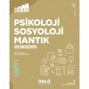 Ünlü Ayt Best Psikoloji-Sosyoloji-Mantık Soru Bankası