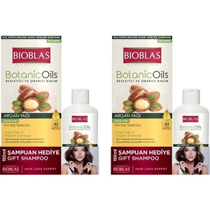 Botanic Oils Argan Yağlı Şampuan + 150 ml Şampuan Hediye 2 Li