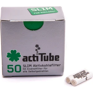 7mm Kömürlü Pipo Filtresi (50 Adet)  Pipo