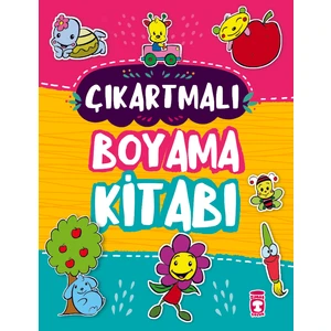 Çıkartmalı Boyama Kitabı (Sticker Hediyeli) - Murat Bingöl