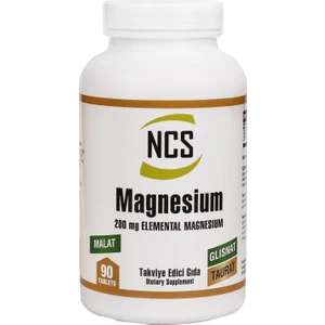 Magnezyum Bisglisinat Taurat Malat 200 mg 90 Tablet