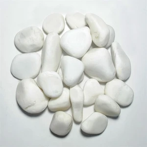 Dolomite Doğal Bahçe Podima Dere Taşı Beyaz 1,5 - 2,5 cm 1 kg