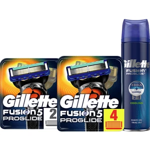 Fusion ProGlide Flexball Tıraş Bıçağı Paketi (6'lı Bıçak + Jel)  