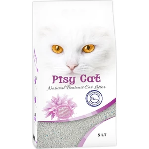 Pisycat Okyanus Esintsi Tozsuz Topaklaşan İnce Kedi Kumu 5 lt