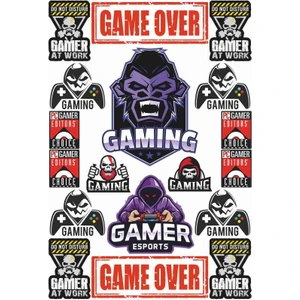 Stickermarket Gamer Sticker Seti