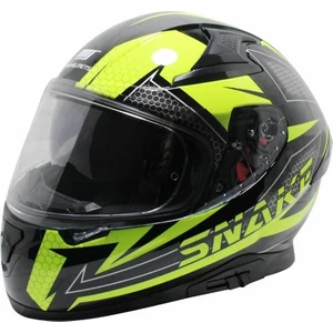 Mts M-917 Snake Neon Full Face Güneş Vizörlü Kask