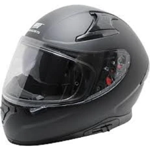 Mts M-917 Snake Mat Black Full Face Güneş Vizörlü Kask