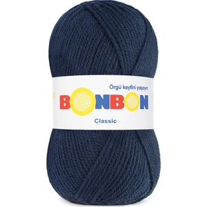 Bonbon Classic 2207 Lacivert Örgü İpi