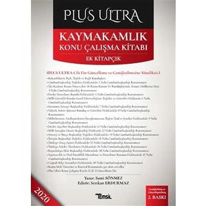 Plus Ultra Kaymakamlık Konu Çalışma Kitabı - Sami Sönmez