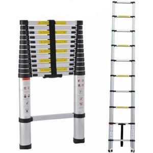 10 Basamaklı Teleskopik Merdiven Uzayan 2,9 Metre