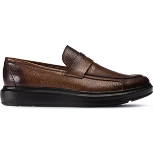 Deri Kahverengi Erkek Loafer
