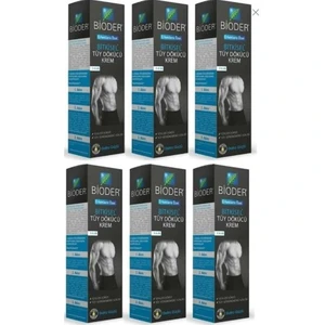 Bitkisel Tüy Dökücü Krem Erkeklere Özel 100 ml x 6 Adet