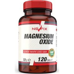 Magnesium Oxide 250 mg 120 Tablet Magnezyum Oksit Türkiyede Ilk ve Tek