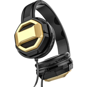 LS-802 Extra Bass Ayarlanabilir Kulaklık Siyah - Gold