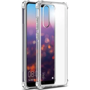 Huawei P Smart Pro 2019 Kılıf AntiShock Ultra Koruma Sert Kapak Şeffaf
