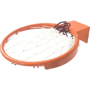 Adelinspor Standart Basketbol Çemberi 45 cm Sabit , Halkalı Ağ Bağlantısı