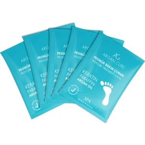 Argan Cure Pedikür Keratin Bakım Çorabı 5'li Paket
