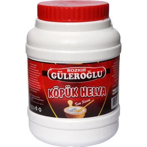 1 kg Köpük Helva Plastik Kutu