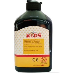 Kids Akrilik Boya 500 ml Siyah