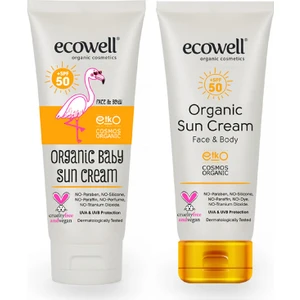 Organik Güneş Kremi Seti  50 Spf (Bebek + Yetişkin)
