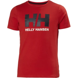Helly Hansen  Jr  Logo T-Shirt HHA.41709 HHA.222 Alert Red T-Shirt / Polo T-Shirt