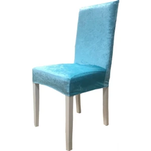 Madame Clean Ipek Kadife Likralı Sandalye Kılıfı 6'lı Set
