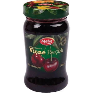 360 Gr Vişne Reçeli Cam Kavanoz