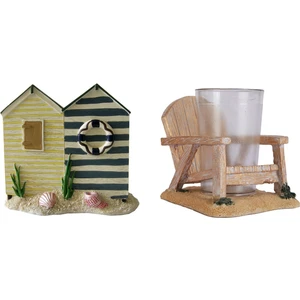 2'li Banyo Seti Deniz Esintisi Model Poliresin