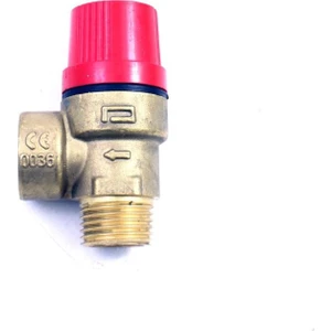 Pakkens 1/2'' Emniyet Ventili Dn25 6 Bar Erkek