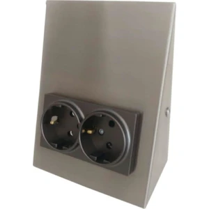 Dolap Altı İkili Priz Paslanmaz