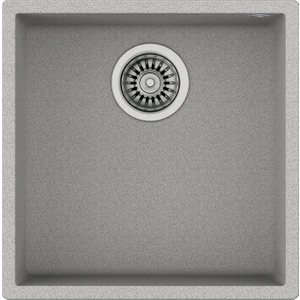 SQUARE 40.40 TG STONE GREY Tezgahaltı Granit Eviye Gri 40 cm 115230026