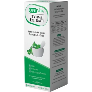 Thyme Ekstract Bitkisel Şurubu 150 ml