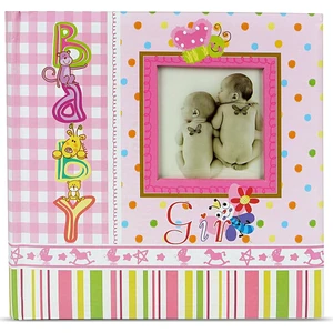 Birlik Fotoğrafçılık Baby Girl Pembe Albüm 6x8 (15X20) 100'LÜK 462529