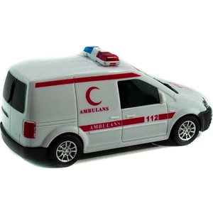 Uzaktan Kumandalı  Ambulans 1:20 Ölçek Caddy